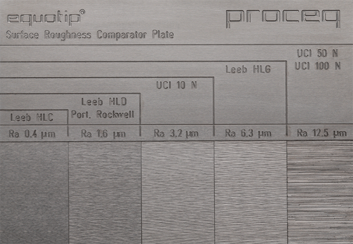 Equotip Surface Roughness Comparator Plate (99% Nickel)