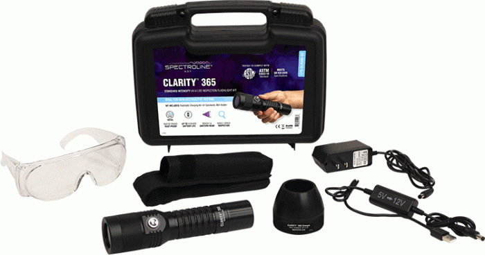 New Spectroline Clarity UV-A Torch
