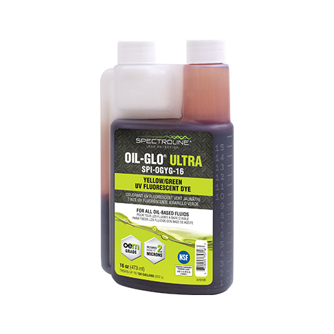 Spectroline Oil-Glo ULTRA Yellow/Green