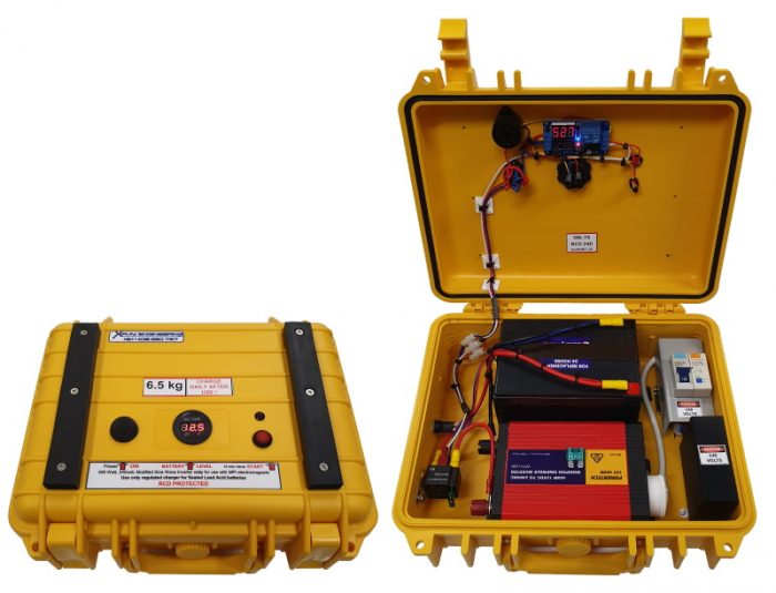 Mk-7X-RCD Inverter and Battery Pack