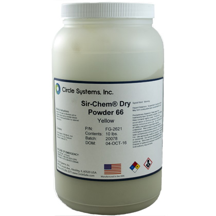 CircleSafe Sir-Chem Dry Powder 66 (Yellow)